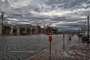 Tidal flooding in Annapolis, MD. Credit Amy McGovern/flickr