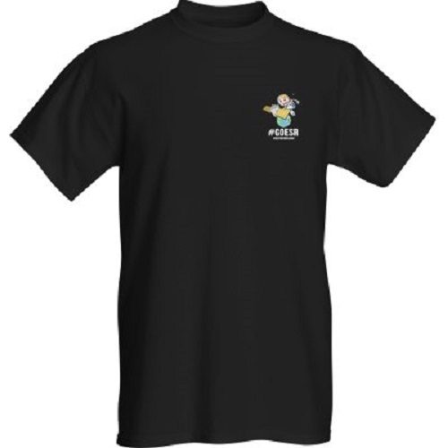 Win one of these Weatherboy #GOESR t-shirts this week!