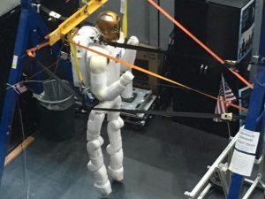 Askew and his team developed this humanoid at NASA's Johnson Space Center. Photo: Weatherboy