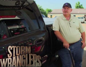 While chasing tornadoes on Tuesday, Storm Wranglers star Kelley Williamson died in a car crash.  Photo: The Weather Channel