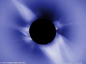 Image of the Sun's Corona during the 1991 eclipse. Image: UCAR/NCAR/High Altitude Observatory