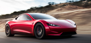Elon Musk announced that he's sending a Tesla Roadster to space onboard the Falcon Heavy rocket. Image: Tesla