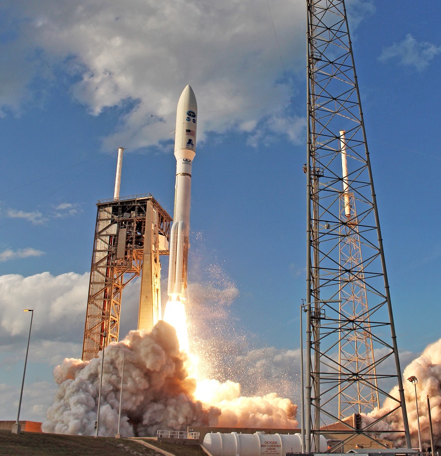 The United Launch Alliance Delta V rocket lifted off from its launch pad, bringing GOES-S weather satellite into space. Photograh: Dr. Ken Kremer Exclusive for Weatherboy