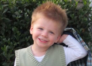 Tripp Halstead has passed away at the age of 7. Image: Halstead Family
