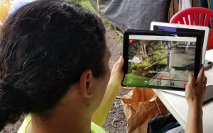 Philip Ong launched the Eruption Lens app on the iOS platform weeks ago. An Android version is almost complete. Photograph: Weatherboy