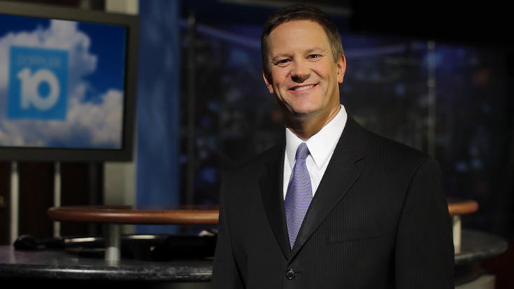 Meteorologist Chris Bradley passed away at the age of 53. Image: WBNS-TV.