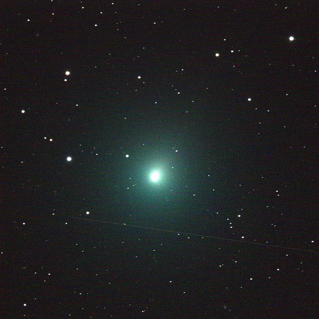 Comet46p should become more visible this weekend in the night sky. Image: NASA
