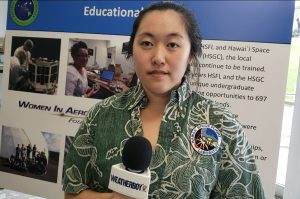Avionics Engineer Amber Imai-Hong is excited at the prospect of having a spaceport in the community she grew up in. Image: Weatherboy