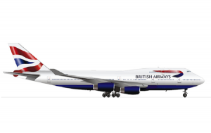 A British Airways 747 broke the subsonic speed record across the Atlantic. Image: British Airways