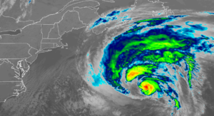 Hurricane Teddy is headed for Nova Scotia. Image: NOAA