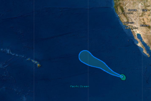 Latest forecast track for Hurricane Maria from the National Hurricane Center. Image: NHC