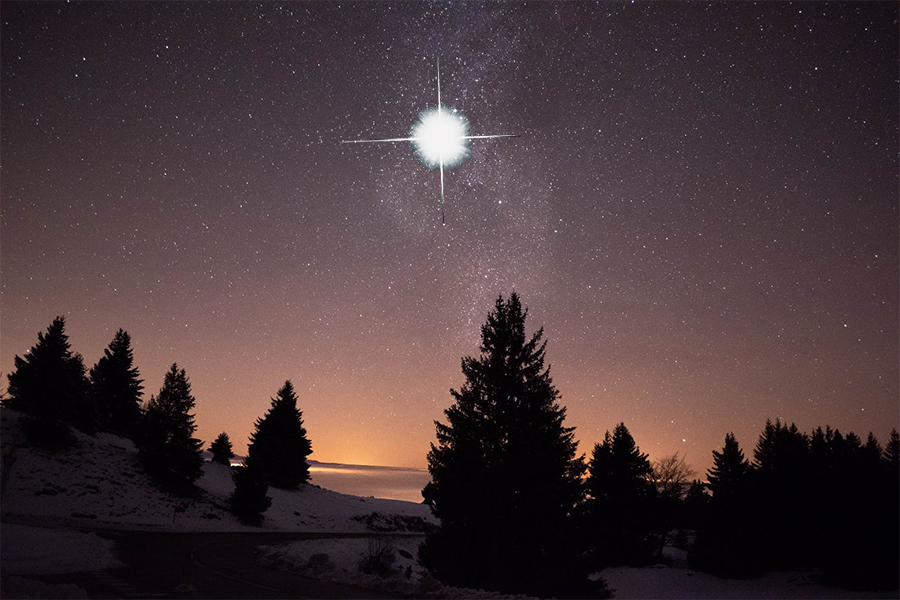 Extremely Rare Christmas Star To Glow In Sky