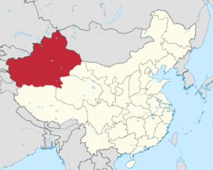 The Xinjiang region of China has seen heavy, flooding rains in recent weeks.