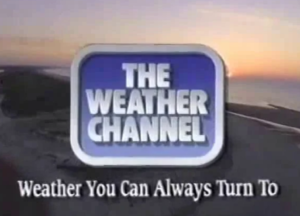 Weather Channel retro logo.