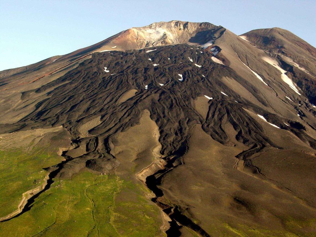The Gareloi stratovolcano is the westernmost volcano in the United States. Image: USGS / McGimsey R.G.