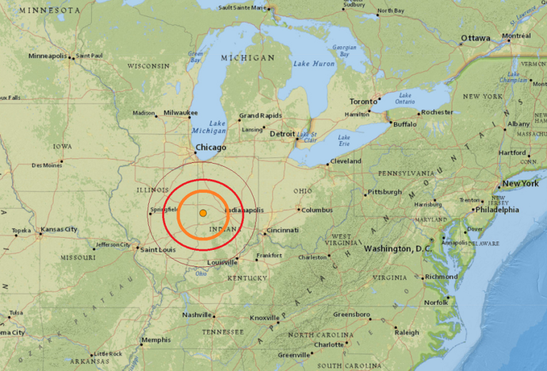 Potent Earthquake Shakes Indiana