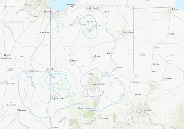 Potent Earthquake Shakes Indiana