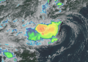 Tropical Storm Danny has formed. Image: NOAA