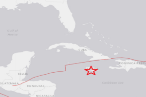 The epicenter of today's quake struck Jamaica in an area with a rich earthquake history. Image: weatherboy.com