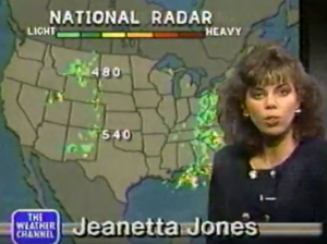Jeanetta Jones has passed away. Image: The Weather Channel