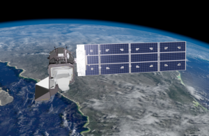 Illustration of the LANDSAT9 satellite in space. Image: NASA's Goddard Space Flight Center / Conceptual Image Lab
