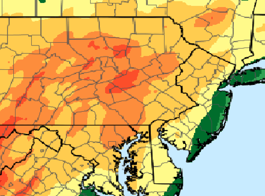 Significant River Flood Threat Returns to Mid Atlantic