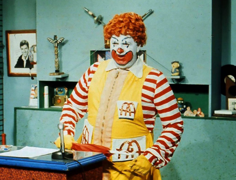 Famous TV Weatherman, Original McDonalds' Ronald McDonald, Willard ...