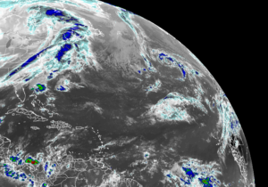 Current satellite view of the tropical Atlantic, where there are no tropical cyclones nor are any expected to form anytime soon. Image: NOAA