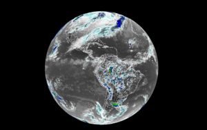 View of Earth from the GOES-East weather satellite on January 21, 2022. Image: NOAA