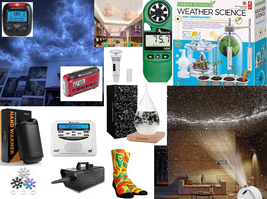 This holiday season, we're presenting many possible gift ideas at very different price points for the weather fan in your life. Image: weatherboy.com