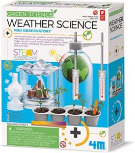 This kit for kids inspires the next generation of meteorologists with a range of experiments they can conduct right at home. Image: Amazon