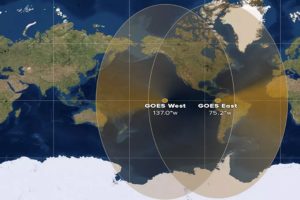 With GOES-West now in place and operational, the U.S. now has comprehensive coverage of the latest in weather satellite technology. Image: NOAA