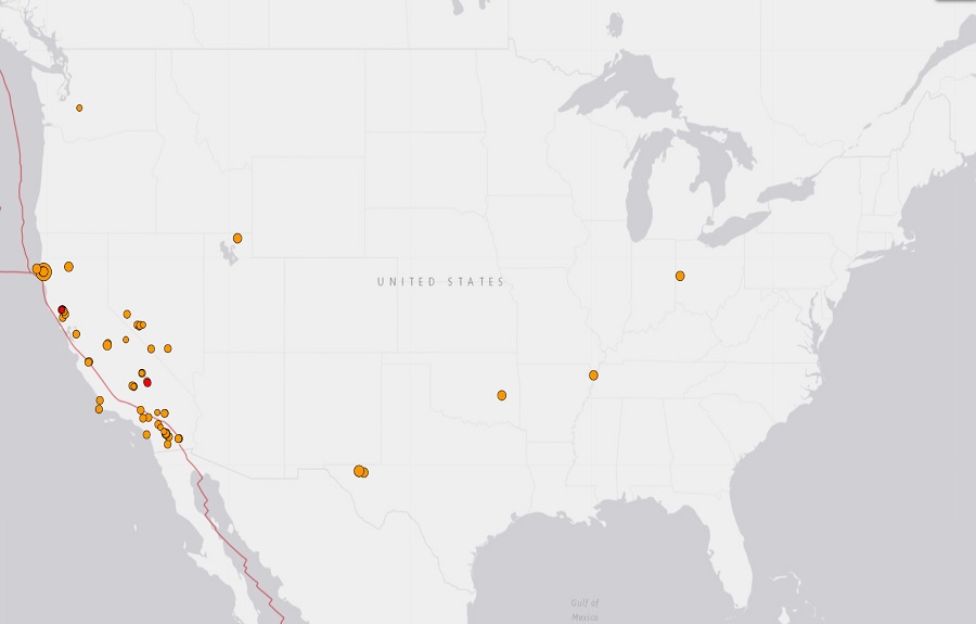 Strong 5.4 aftershock wakes up northern Californians on New Year's Day