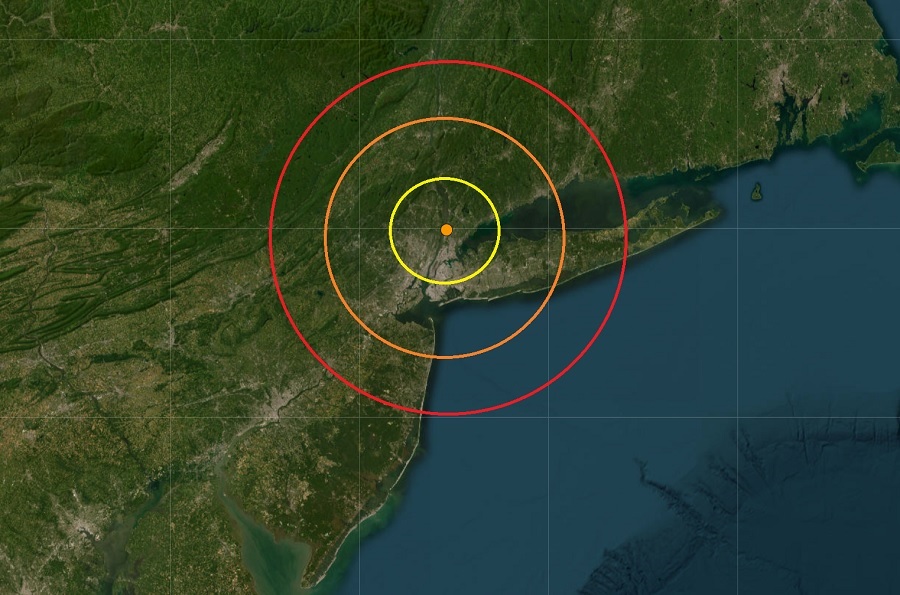 Hundreds Report Shaking as Earthquake Strikes New York Near New York