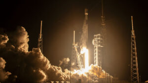SpaceX launched NASA's PACE satellite into space a few hours after the earthquake struck the region. Image: SpaceX
