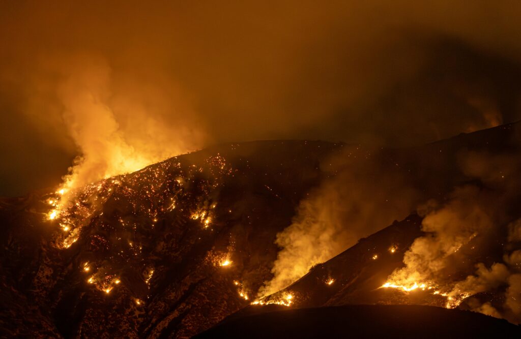 Fires continue to burn out of control around the greater Los Angeles area.