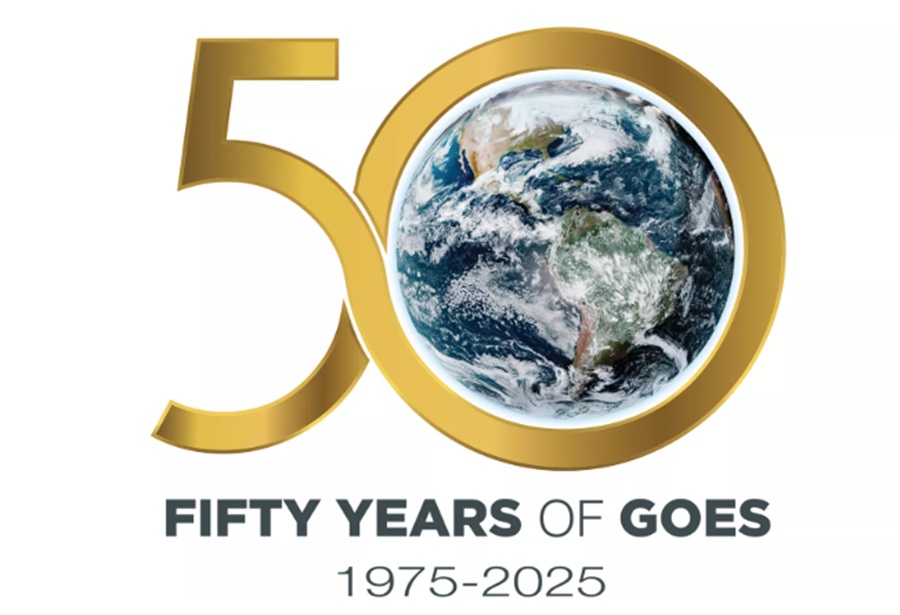 This year marks the 50th anniversary that GOES weather satellites have been in space capturing invaluable weather insights for the U.S.. Image: NOAA