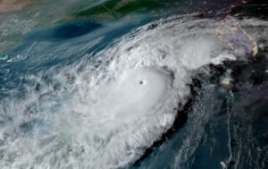 Hurricane Milton approaches the Gulf Coast in a busy 2024 season. NOAA experts believe 2025 will feature above normal activity in the Atlantic basin once again. Image: NOAA
