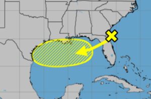 The National Hurricane Center is keeping a close eye on the Gulf of America for potential tropical cyclone development in the coming days. Image: NHC