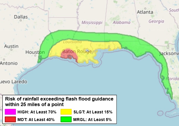 Gulf System Won't Develop But Will Soak Coast
