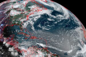 Current view of the tropical Atlantic shows no active tropical storms or hurricanes anywhere in the basin. Image: NOAA