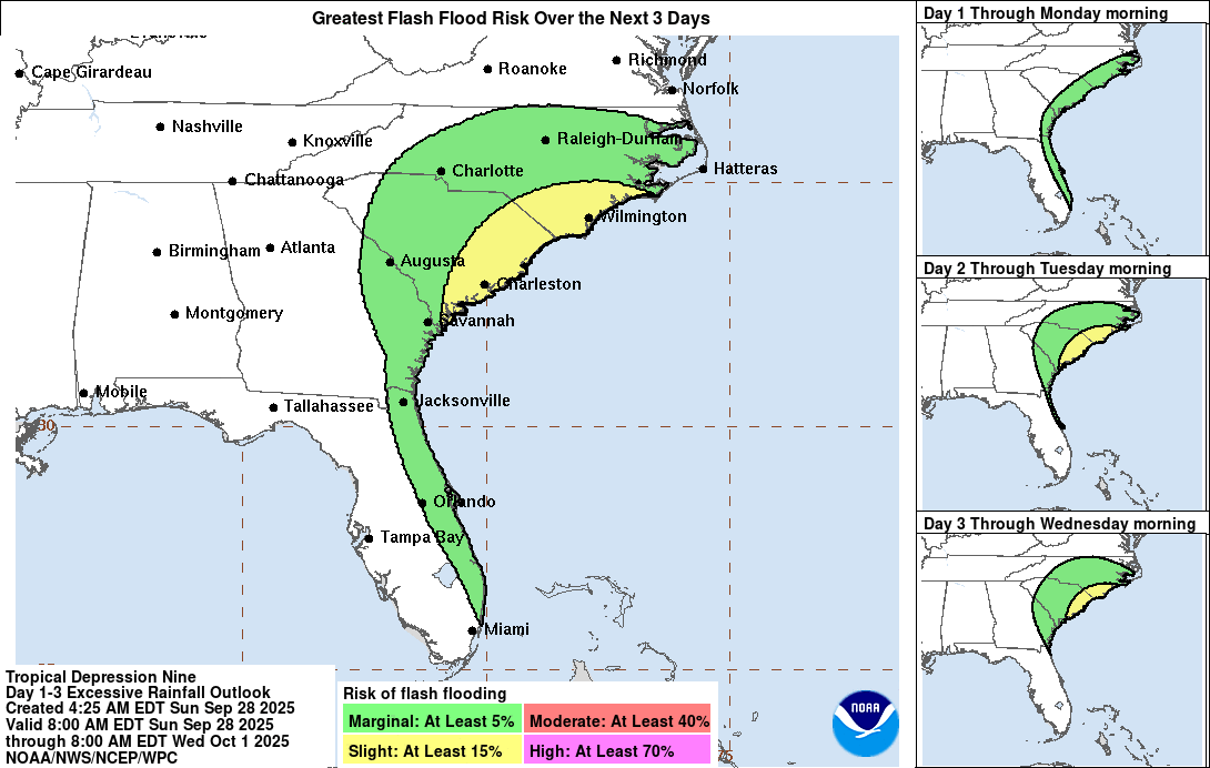 Imelda Struggles to Form and That’s Good News for U.S. East Coast