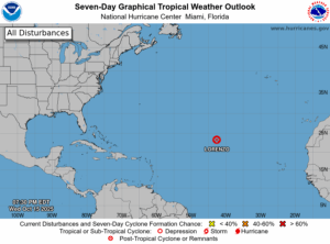 Tropical Storm Lorenzo is no more. Image; NHC