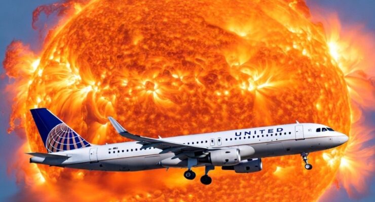 The FAA has ordered that Airbus 320 series aircraft must be modified to allow for safe travel during geomagnetic storm events on Earth. Aircraft not fixed cannot fly beyond tonight anywhere in the world. Image: Grok