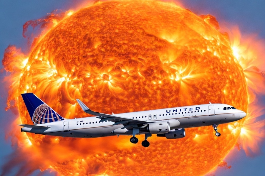 The FAA has ordered that Airbus 320 series aircraft must be modified to allow for safe travel during geomagnetic storm events on Earth. Aircraft not fixed cannot fly beyond tonight anywhere in the world. Image: Grok