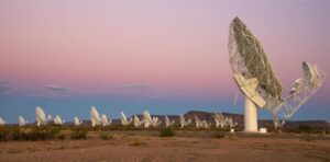A radio telescope observatory in South Africa has started to receive radio signals from the 3I/Atlas interstellar object. Image: SKA Observatory