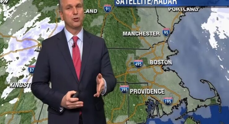 Boston 25 News has announced Chief Meteorologist Kevin Lemanowicz will be stepping down from his role at the station. Image: Boston 25 News