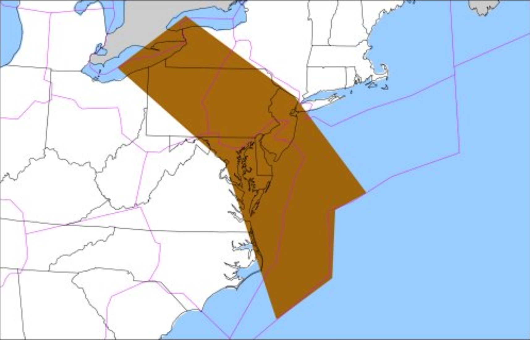 Severe Turbulence Alert Issued for New Jersey, Pennsylvania, Delaware, & Maryland