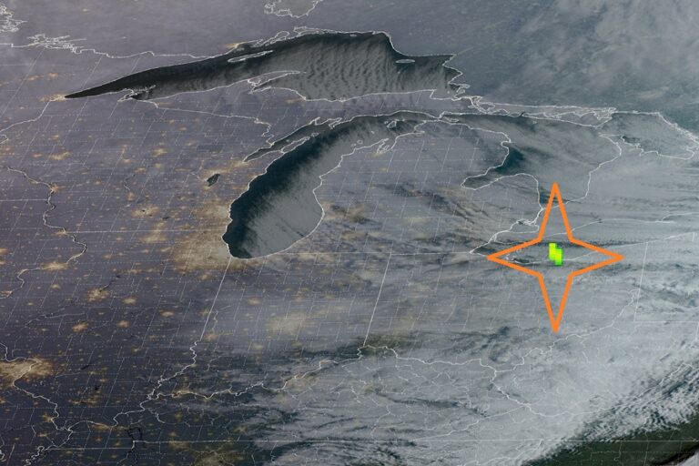 Meteor Creates Loud Boom in Eastern United States