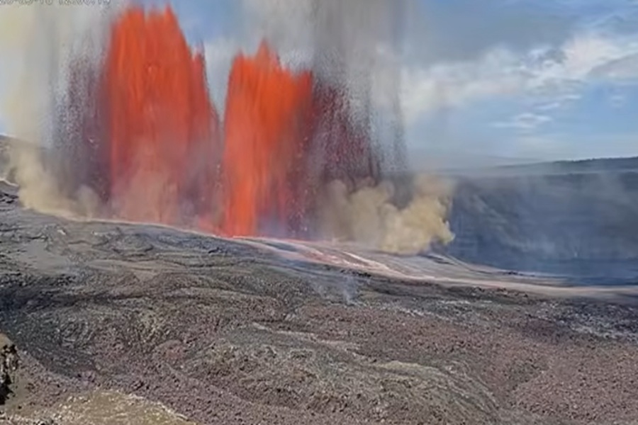 USGS Issues Volcano Warning; NWS Issues Ashfall Warning; Highway Closed, Shelter Opened